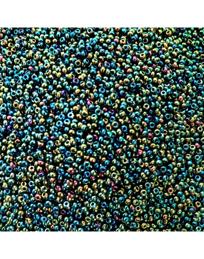 FGB Round 12/0. Color: 0741. 2x1,5 milímetros. 0,7 mm perforación. 40 gramos (4000 uds aprox).