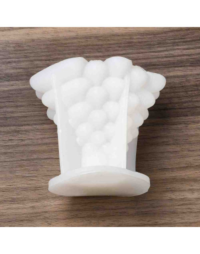 Molde silicona. Velas, jabones y resina. Arbol Navidad. 85x85 milímetros. 1 ud.