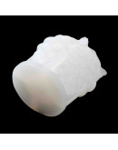 Molde silicona. Velas, jabones y resina. Piña Navidad. 92x83 milímetros. 1 ud.