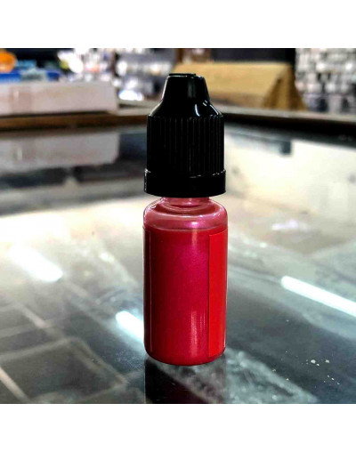 Pigmentos para resina. Color perlado rosado. 10 ml. 1 unidad.