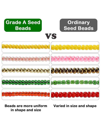FGB Round 6/0. Color: 0741. 4x3 milímetros. 1 mm perforación. 40 gramos 390 uds aprox).
