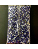 Chaquira. Color sólido. BLUE SERIES. 4 milímetros. 1 mm perforación. 40 gramos. 390 uds aprox.