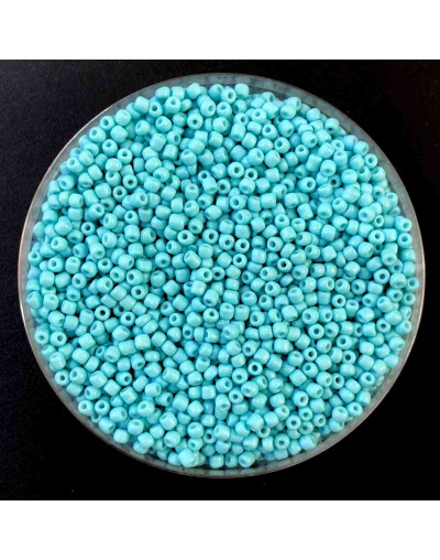 Chaquira. Color sólido. FRESH AIR. 3 milímetros. 1 mm perforación. 40 gramos. 900 uds aprox.