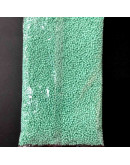 Chaquira. Color sólido. SEA GREEN. 4 milímetros. 1 mm perforación. 40 gramos. 390 uds aprox.