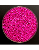 Chaquira. Color sólido. DEEP PURPLE. 2 milímetros. 1 mm perforación. 40 gramos. 2600 uds aprox.