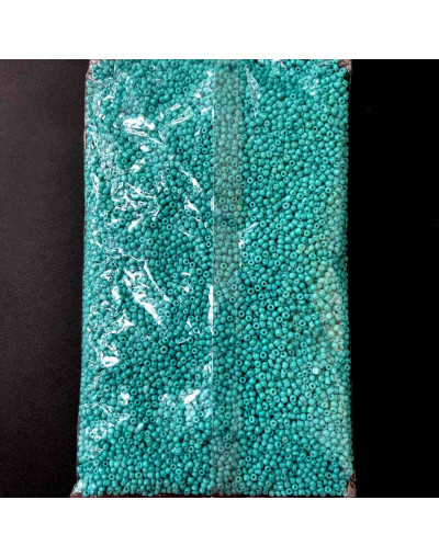 Chaquira. Color sólido. MEDIUM PERSSIAN. 4 milímetros. 1 mm perforación. 40 gramos. 390 uds aprox.