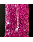 Chaquira. Color sólido. DEEP PURPLE. 4 milímetros. 1 mm perforación. 40 gramos. 390 uds aprox.