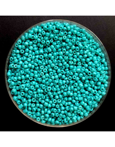 Chaquira. Color sólido. MEDIUM PERSSIAN. 3 milímetros. 1 mm perforación. 1 libra. 10000 uds aprox.