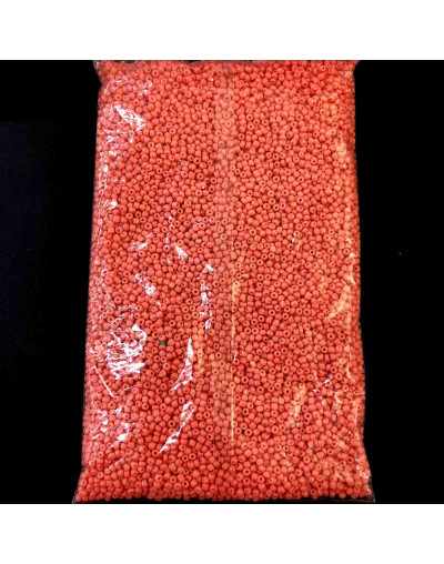 Chaquira. Color sólido. COOPER CRAYOLA. 2 milímetros. 1 mm perforación. 1 libra. 30000 uds aprox.