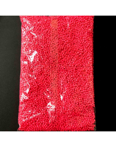 Chaquira. Color sólido. CERICE. 2 milímetros. 1 mm perforación. 1 libra. 30000 uds aprox.