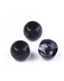 Imitación Piedra. Rondelle. Varios colores. 11.5x9.5 mm. 5 mm perforación. 30 uds aprox.