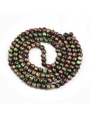 Esfera. Drawbench Style. Green. 6~6.5 mm. 1 mm perforación. 140 uds hilo aprox.