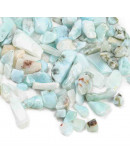 Larimar. Chips 3~8x1~4 mm. SIN PERFORACIÓN. 50 gramos.