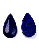 Lapislazuli. Gota. 28~29x15~17x6~9 milímetros. Sin perforación. 1 unidad.