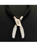 Pinza plana punta nylon. ARTIST TWINE. Acero inoxidable. 140 milimetros. Incluye repuesto. 1 ud.