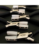 Pinza plana punta nylon. ARTIST TWINE. Acero inoxidable. 140 milimetros. Incluye repuesto. 1 ud.