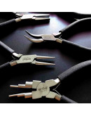 Set GÜEGÜENSE. ARTIST TWINE. Acero inoxidable. Pinzas de 130  mm largo. 8 piezas. 1 set.