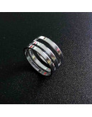 Set GÜEGÜENSE. ARTIST TWINE. Acero inoxidable. Pinzas de 130  mm largo. 8 piezas. 1 set.