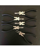 Pinza 6 en 1 Micro. ARTIST TWINE. Acero inoxidable. 140 milimetros. Micro Looping Step Bail. 1 ud.