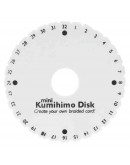 Disco KUMIHIMO. 10,8 cm diámetro. 32 ranuras. 1 ud.
