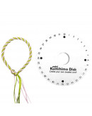 Disco KUMIHIMO. 10,8 cm diámetro. 32 ranuras. 1 ud.