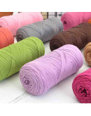 Trapillo Poliéster. Cod. 02. Alta elasticidad. 3 mm diámetro. 200 gramos. 1 cono.