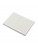 Ladrillo refractario. Trabajos soldadura. 137x97 milímetros. 13 mm grosor. 1 ud.