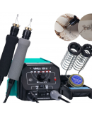 Pirógrafo YIHUA939. 2 lapiceros. Control temperatura. 110V. Incluye juego puntas y soportes. 1 set.