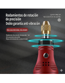 Taladro eléctrico mini. 3 Velocidades. Batería litio. Carga USB Tipo C. Incluye accesorios. 1 set.