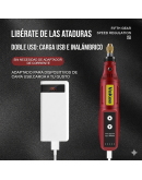 Taladro eléctrico mini. 3 Velocidades. Batería litio. Carga USB Tipo C. Incluye accesorios. 1 set.