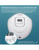 Lámpara LED UV. 120W. Secado resina UV. Color blanco. 110V. 20x23x10.5 cm. 1 ud.