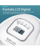 Lámpara LED UV. 120W. Secado resina UV. Color blanco. 110V. 20x23x10.5 cm. 1 ud.