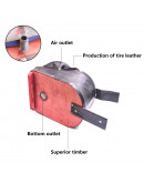 Soldador de fuelle. Incluye: soplete,  fuelle, manguera, embudo, depósito combustible bronce. 1 set.