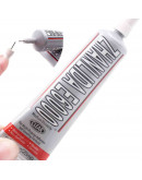 Pegamento E6000. Secado Lento (24 a 72 horas). Pegajoso a los 2-10'. Fragua a los 20'. 50 ml.