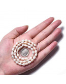 Perla natural de río. Forma irregular. Lágrima. 5~11x4.5~6 mm. 0,7 mm perforación. 43 uds hilo aprox