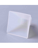 Molde silicona. Velas, jabones y resina. Pirámide. 67x67x67 mm. 1 ud.