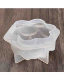Molde silicona. Velas, jabones y resina. Flor. 124x44x7 mm. 1 ud.
