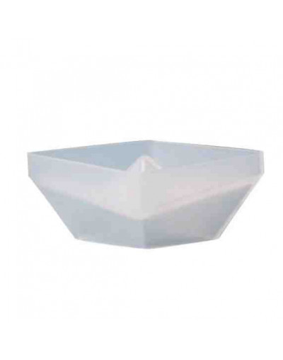 Molde silicona. Velas, jabones y resina. Barco papel. 86x48x30 mm. 1 ud.