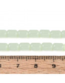 Barril. 6~6.5x4~5 mm. PALE GREEN. 0,7 mm perforación. 65 uds hilo aprox.. 1 hilo.