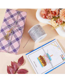 Hilo elástico. SILVER. Nylon+caucho. Alta resistencia. 1 milímetro de grosor.  5 metros.