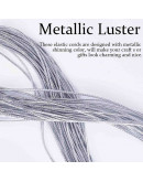 Hilo elástico. SILVER. Nylon+caucho. Alta resistencia. 1 milímetro de grosor.  5 metros.