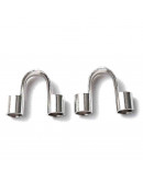 Wire guardians. Acero inoxidable. Color plateado. 5x6.6x2 mm. 1.50 mm agujero. 10 uds.