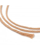 Hilo 100% algodón. Macramé. 3 milímetros grosor. Color: DARK SALMON. 100 metros. 1 cono.