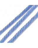 Hilo 100% algodón. Macramé. 3 milímetros grosor. Color: CORNFLOWER BLUE. 100 metros. 1 cono.