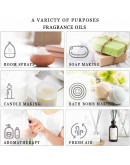 Aceite esencias. 9 Esencias. 10 ml. Frutales. Incluye estuche y 2 dosificadores. 1 set.