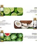 Aceite esencias. 9 Esencias. 10 ml. Frutales. Incluye estuche y 2 dosificadores. 1 set.