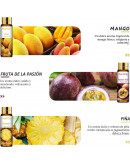 Aceite esencias. 9 Esencias. 10 ml. Frutales. Incluye estuche y 2 dosificadores. 1 set.