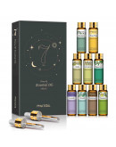 Aceite esencias. 9 Esencias. 10 ml. Jardín. Incluye estuche y 2 dosificadores. 1 set.