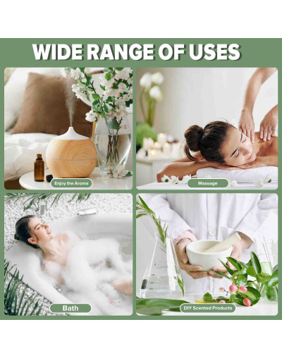 Aceite esencias. 9 Esencias. 10 ml. Jardín. Incluye estuche y 2 dosificadores. 1 set.