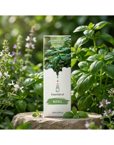 Aceite esencia. 10 ml. ALBAHACA. 1 unidad.